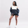 SWAAPZY Origin Polar Fleece Denim Jacket